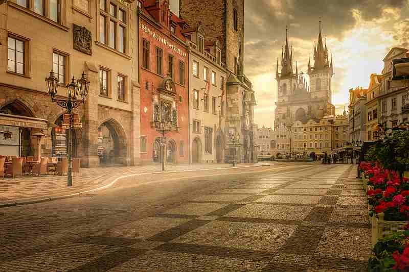 Μια μέρα στην Πράγα - Αυγή στην Πλατεία της Παλιάς Πόλης