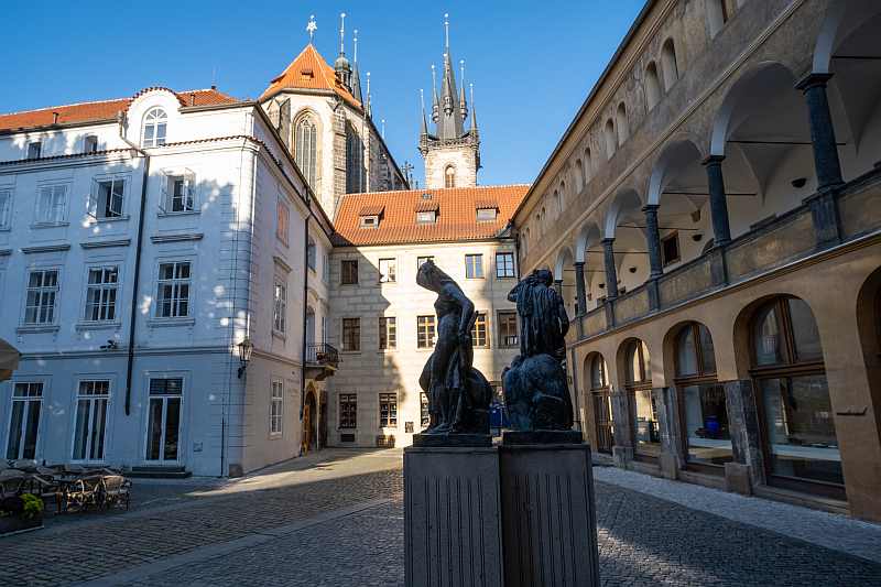 5 μέρες στην Πράγα - Αυλή Ungelt στην Παλιά Πόλη
