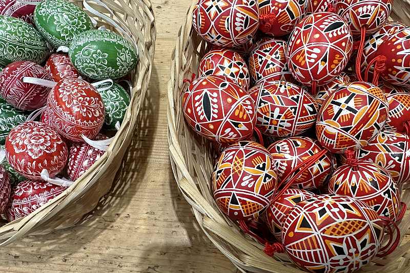 Παραδοσιακά σουβενίρ από την Πράγα - Πασχαλινά αυγά