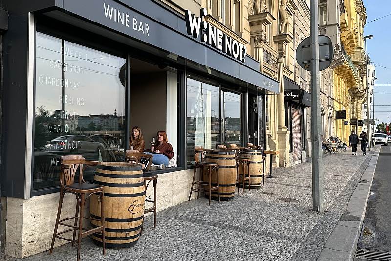 Wine bar στην Πράγα, Wine not