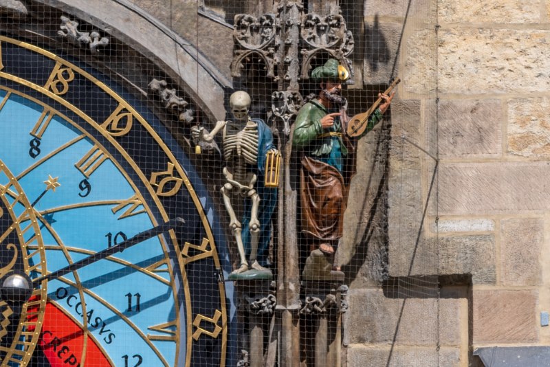 Αστρονομικό Ρολόι της Πράγας - φιγούρες
